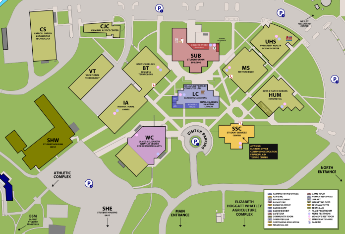 NTCC Campus Map