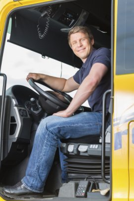 CE Truck Driver in Cab