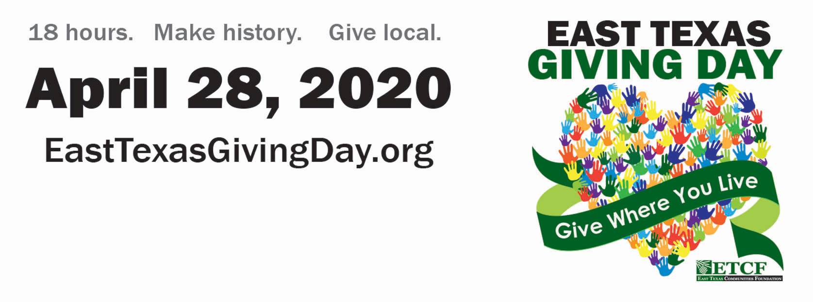NTCC participating in East Texas Giving Day Northeast Texas Community