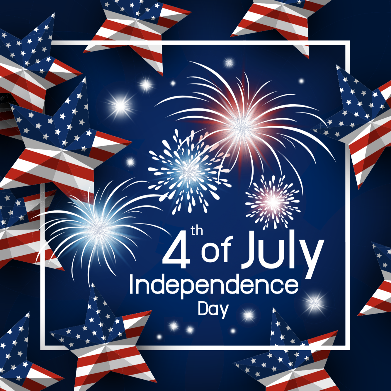 4th of july graphic
