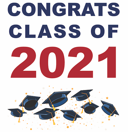 congrats class of 2021 graphic