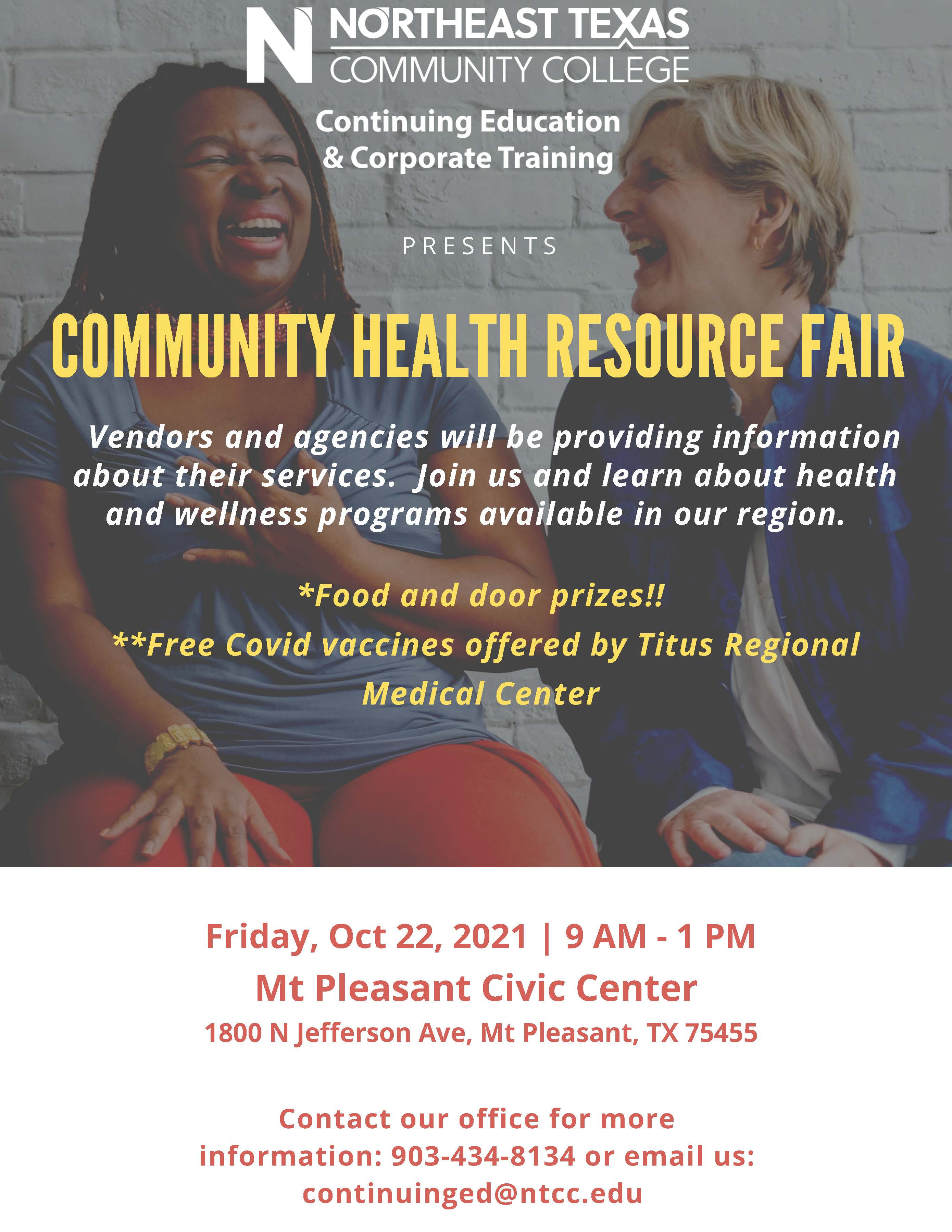 Community Health Resource Fair 