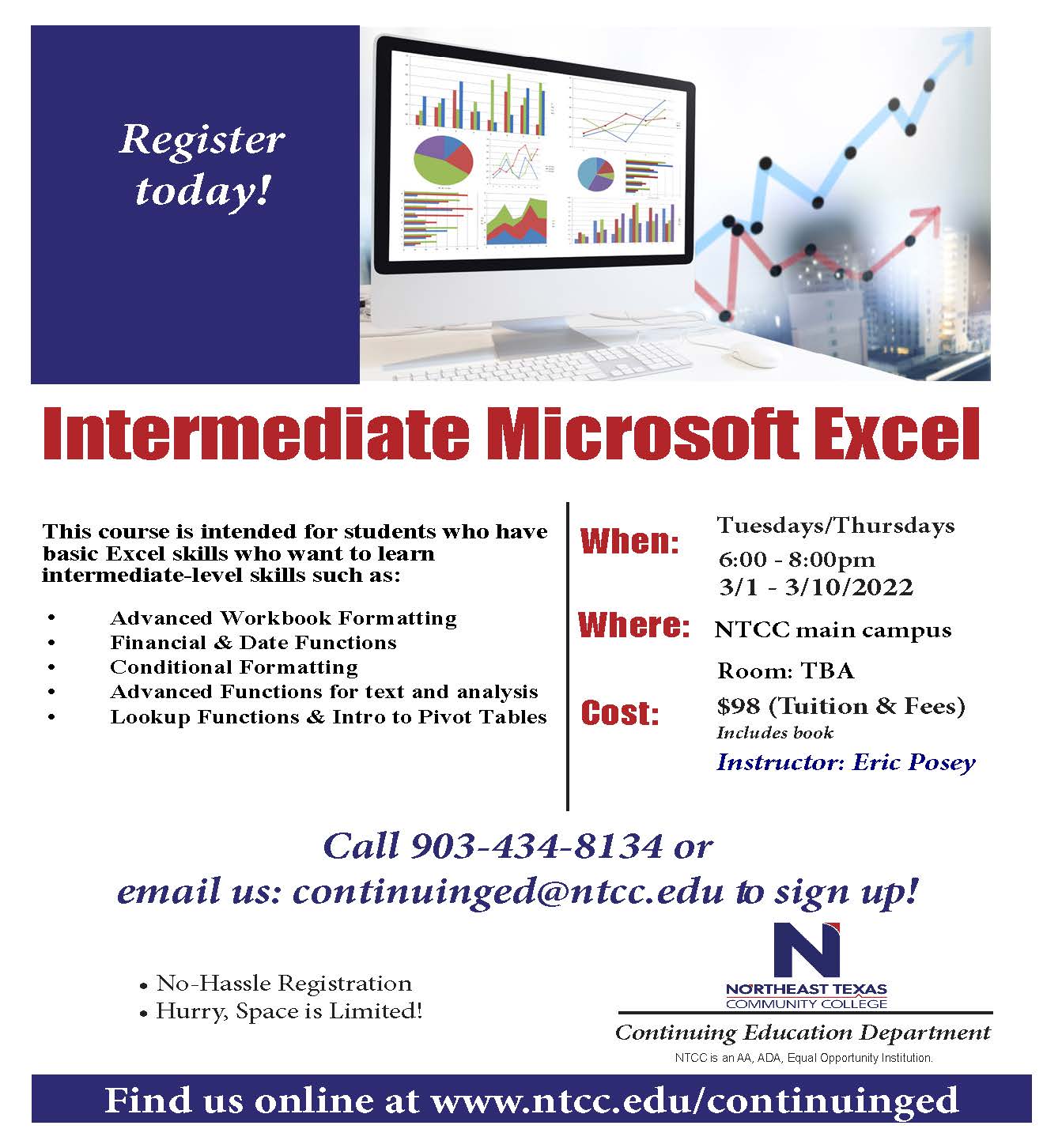 Intermediate to Excel
