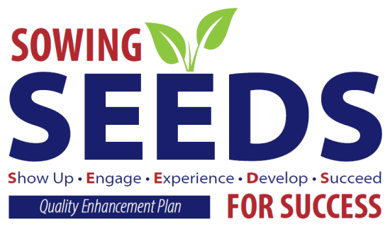 Sowing Seeds: Show Up - Engage - Experience - Develop - Succeed