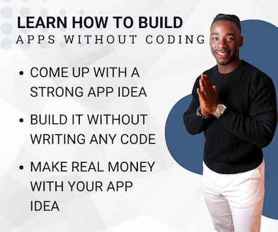 build apps without coding header