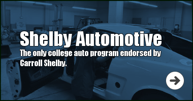 The only college auto program endorsed by Shelby