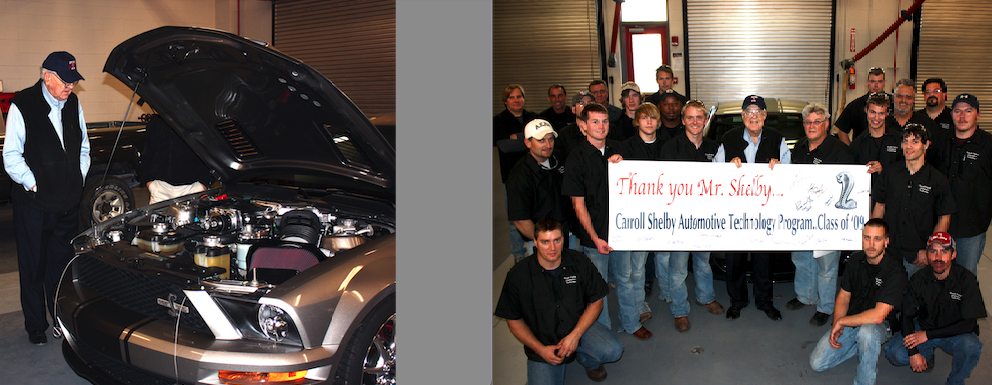 Shelby visiting NTCC in 2009