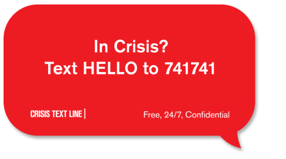In Crisis? Text HELLO to 741741
