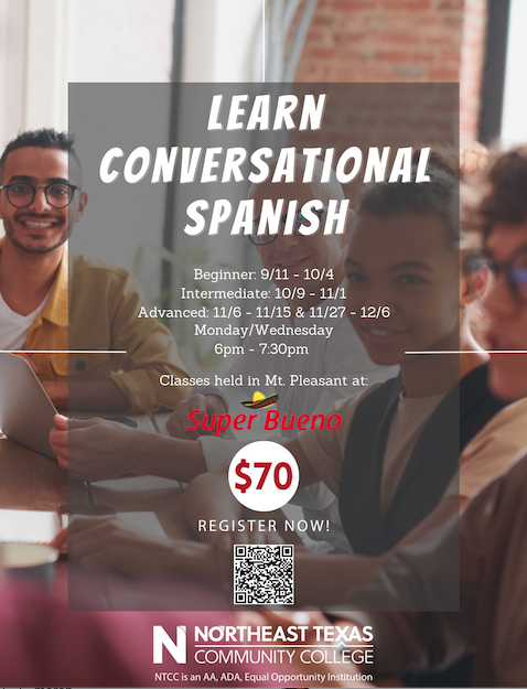 conversational spanish flyer