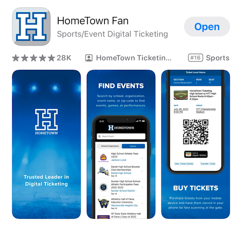 hometown sports app