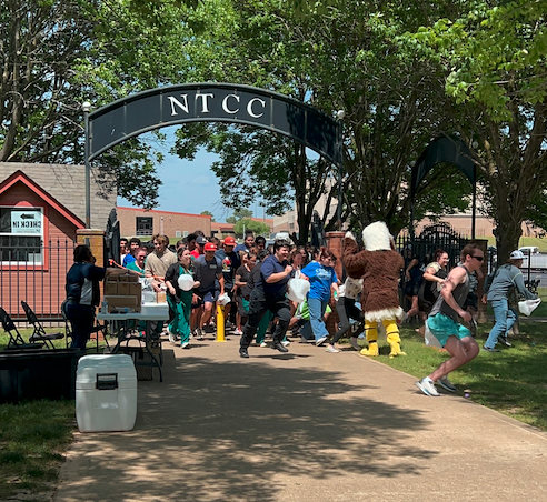 easter egg hunt kickoff