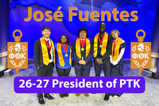 Fuentes with leadership team