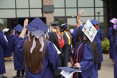 girls in graduation caps