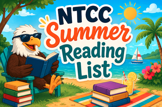 reading list graphic with eagle