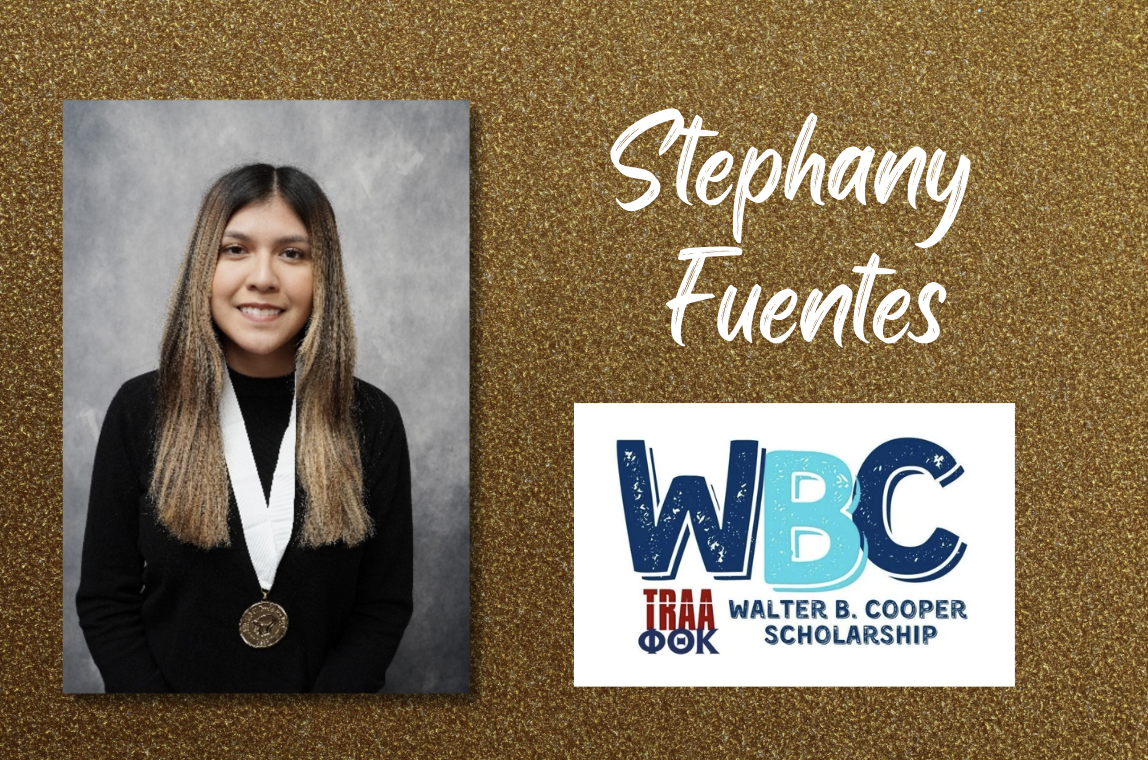 Stephany Fuentes awarded prestigious Walter B. Cooper Scholarship