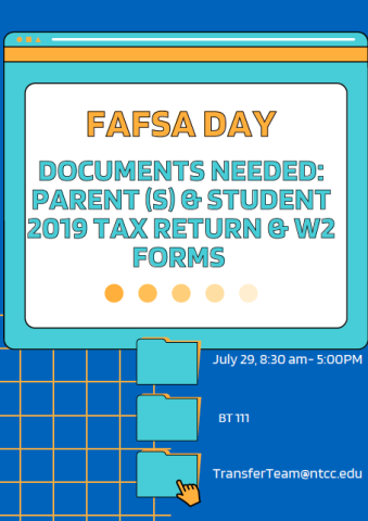 FAFSA day flyer