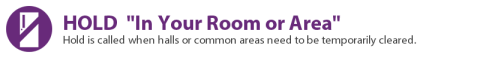 SRP - Hold In Your Room or Area
