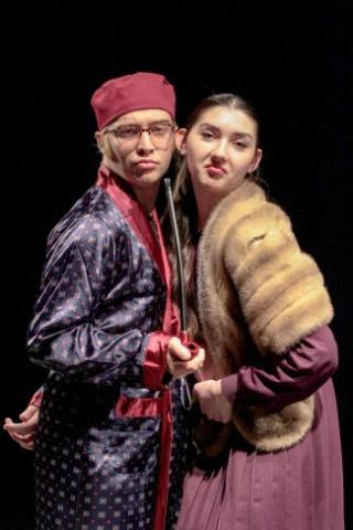 Student actor and actress The 39 Steps