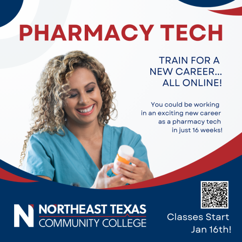 Pharmacy Tech spring flyer