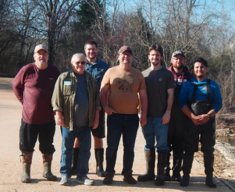 group photo of researchers