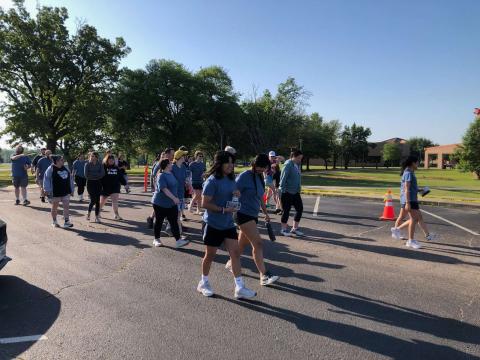5K walkers