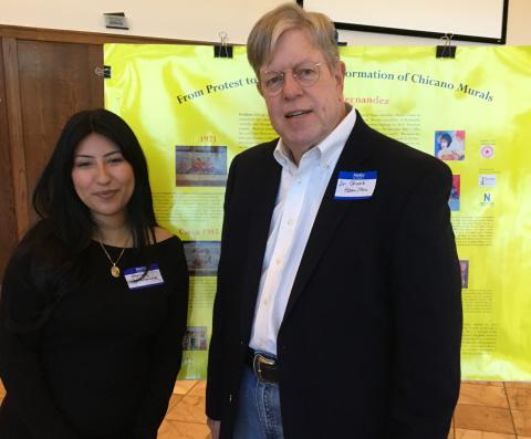 tephanie Hernandez and Judge, Dr. Chuck Hamilton