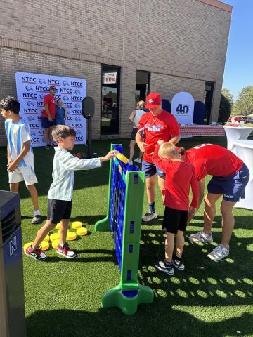 baseball players with kids