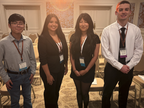 group at conference