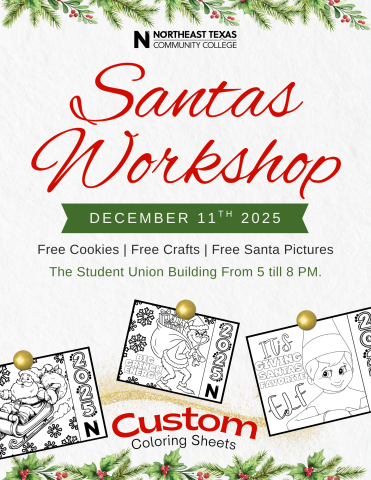 santa's workshop flyer