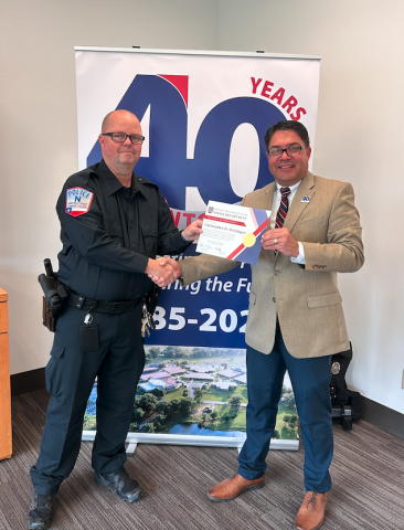 certificate presentation