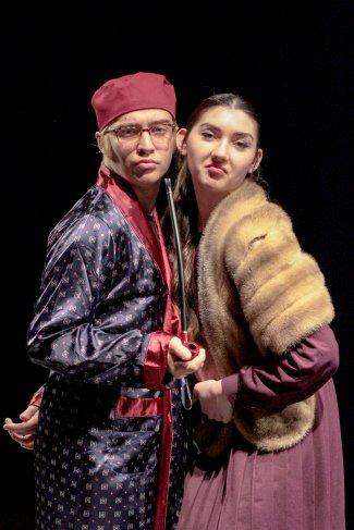 Student actor and actress The 39 Steps