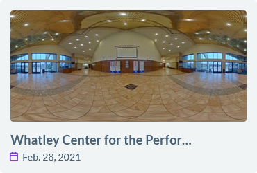 Tour the Whatley Center for Performing Arts