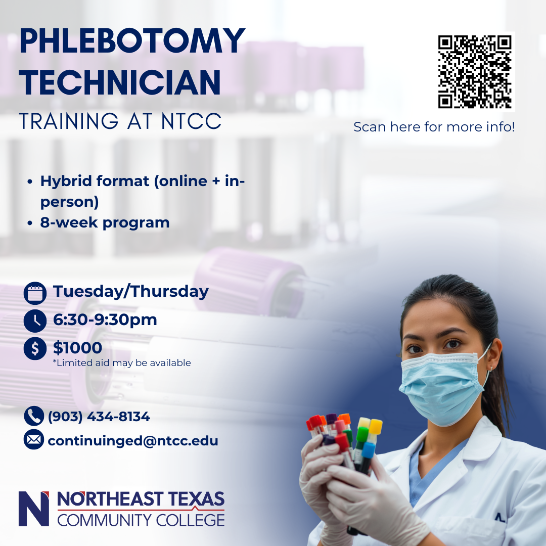 2026 Phlebotomy no dates