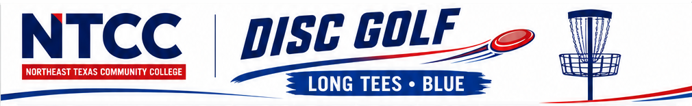 NTCC Disc Golf Long Blue Tees