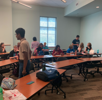 students in classroom