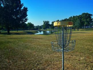 Basket #7 on the NTCC Disc Golf Course
