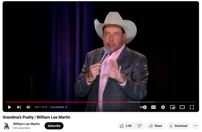 youtube screenshot