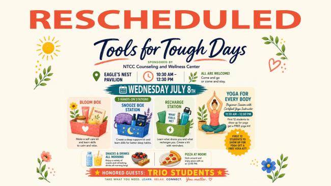 Tools for Tough Days Flyer