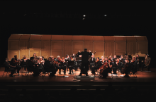mp chamber orchestra on stage