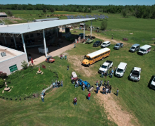 aerial of ag center