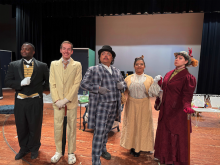 cast at dress rehearsal