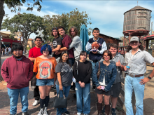 group on field trip