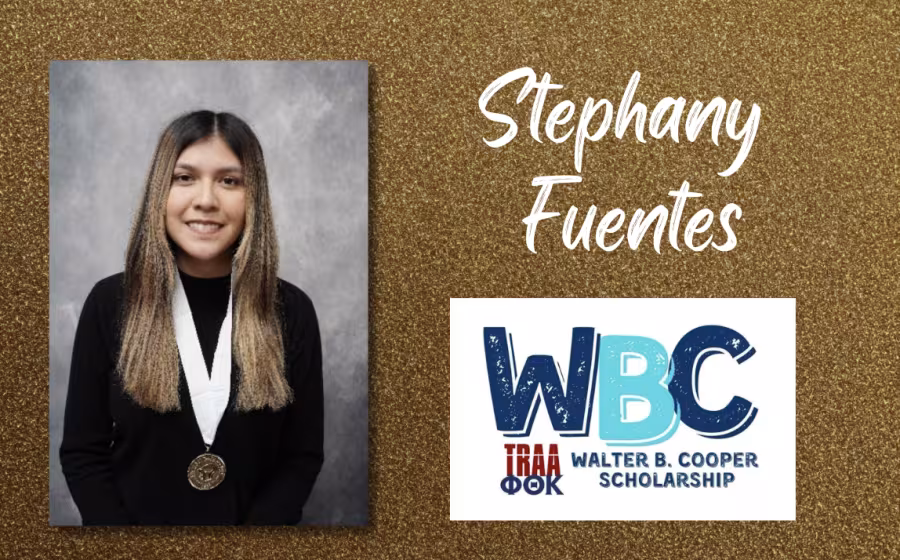Stephany Fuentes awarded prestigious Walter B. Cooper Scholarship