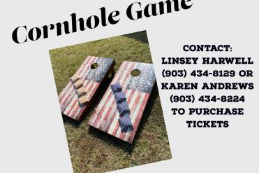 business club raffle flyer