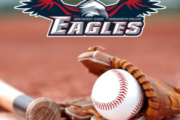 baseball image with athletics logo