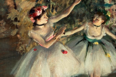 painting of ballerinas