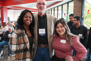 scholarship recipients with donor