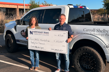 shelby check donation