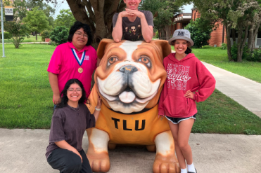students at TLU