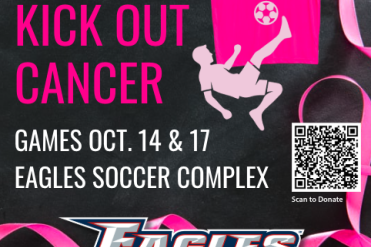 kick out cancer graphic